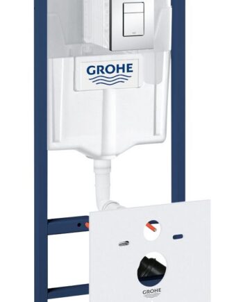 Система инсталляции для подвесного унитаза 5 в 1 Grohe Rapid SL, c GROHE Fresh