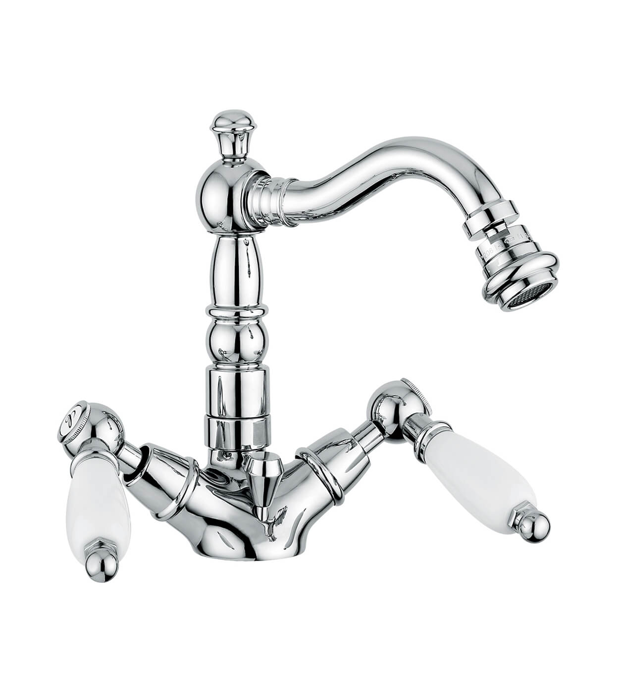 Смеситель для биде Emmevi Decò Ceramic 121614 с донным клапаном