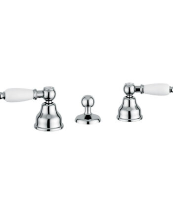 Смеситель для биде на 3 отверстия Emmevi Decò Ceramic 121034