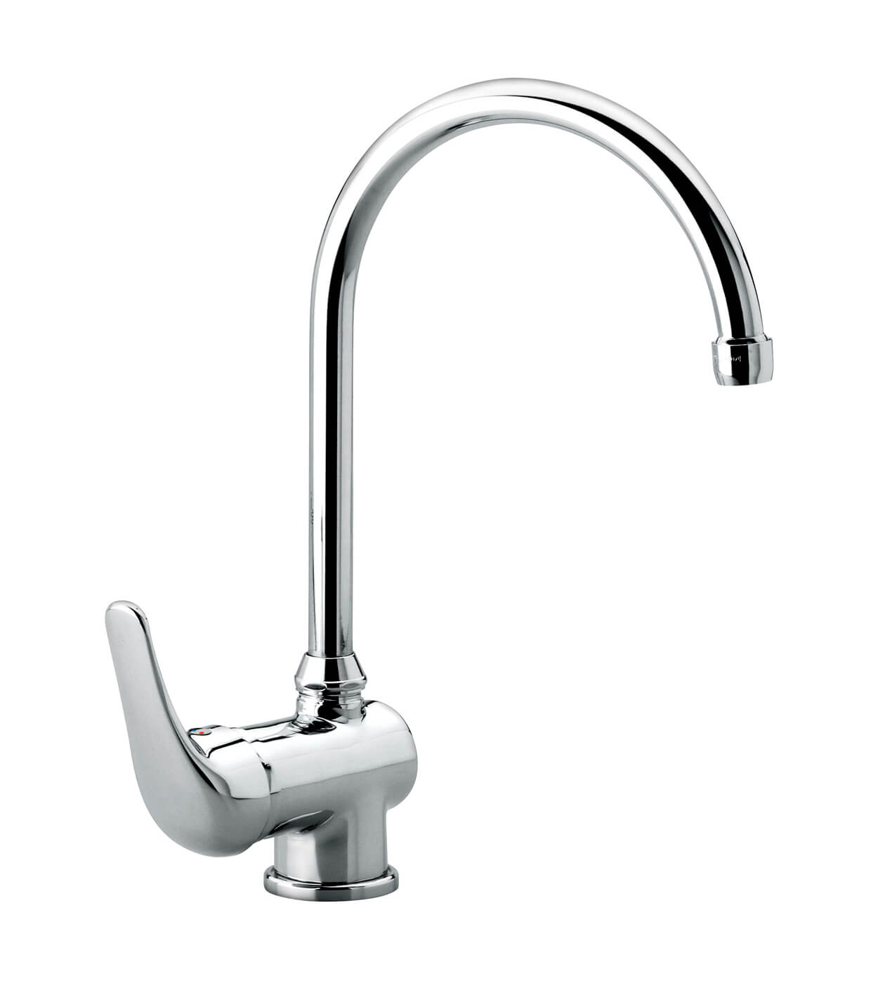 Смеситель для кухни Emmevi Ambra 9074 с поворотным изливом