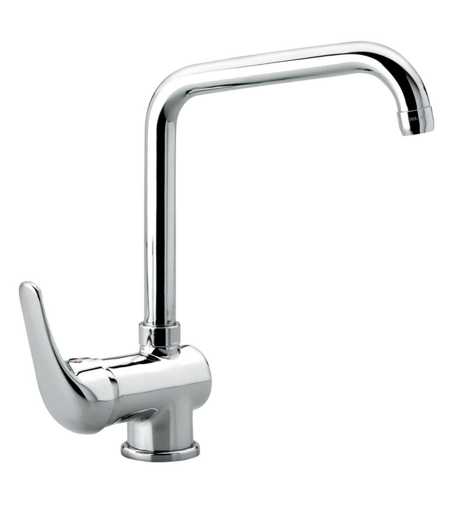 Смеситель для кухни Emmevi Ambra 9075 с поворотным изливом