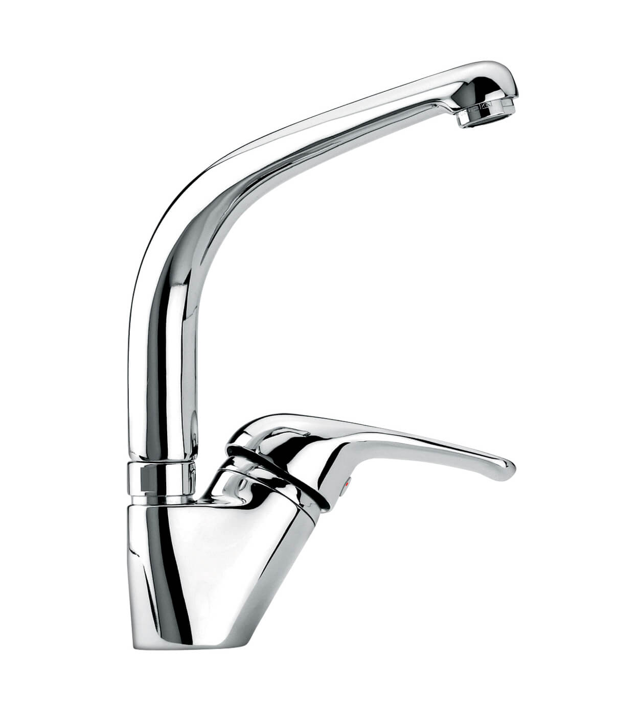 Смеситель для кухни Emmevi Ambra 9086 с поворотным изливом