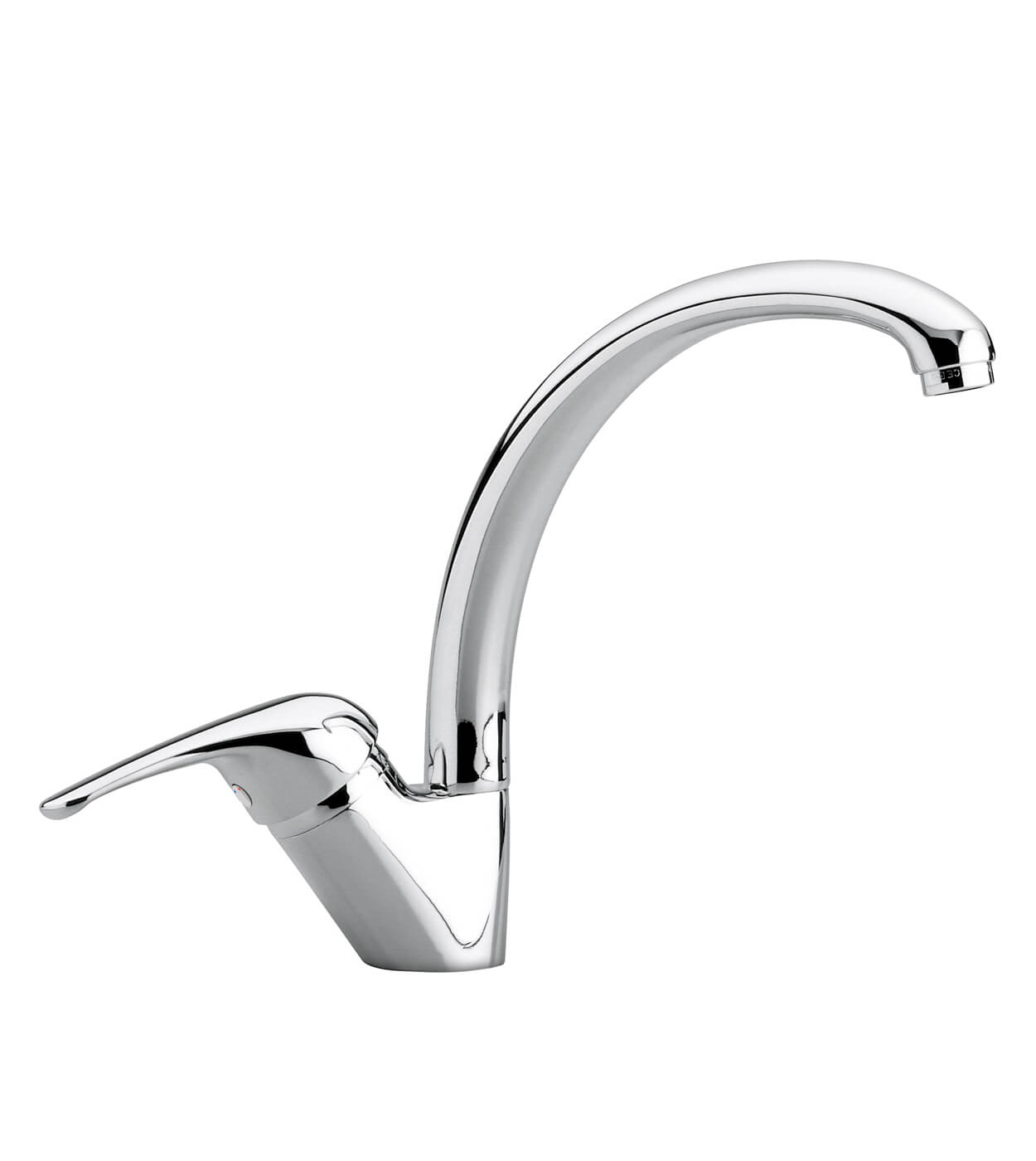 Смеситель для кухни Emmevi Ambra 9087 с поворотным изливом