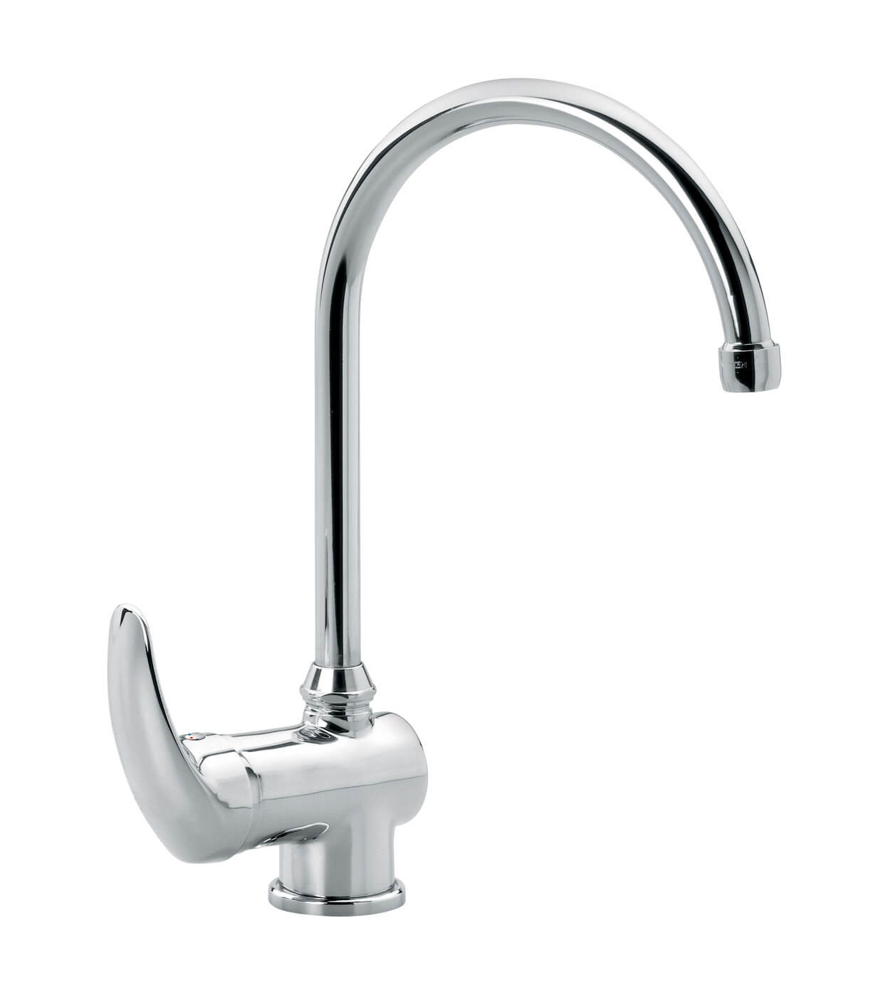 Смеситель для кухни Emmevi Anubis 7074 с поворотным изливом