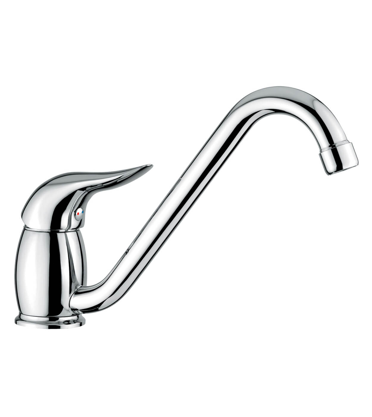 Смеситель для кухни Emmevi Duka 44007 с поворотным изливом