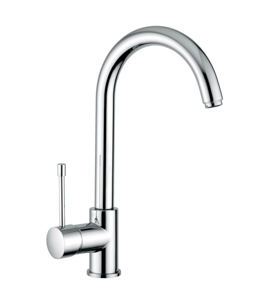 Смеситель для кухни Emmevi Eden 71047ND с поворотным изливом, низкого давления, хром Смеситель для кухни Emmevi Eden 71047ND с поворотным изливом, низкого давления