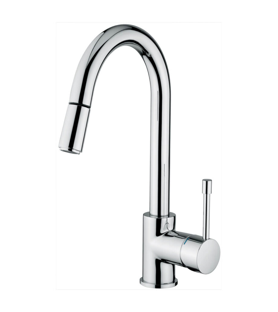 Смеситель для кухни Emmevi Eden 71066 с выдвижной лейкой