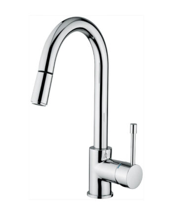 Смеситель для кухни Emmevi Eden 71066ND с выдвижной лейкой, низкого давления