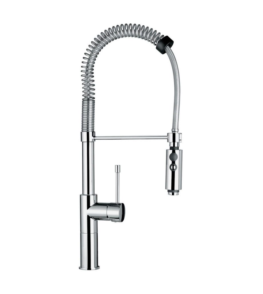 Смеситель для кухни Emmevi Eden 71110 с выдвижной лейкой, хром Смеситель для кухни Emmevi Eden 71110 с выдвижной лейкой