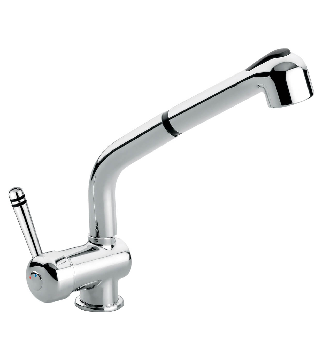 Смеситель для кухни Emmevi Laguna 4066 с выдвижной лейкой
