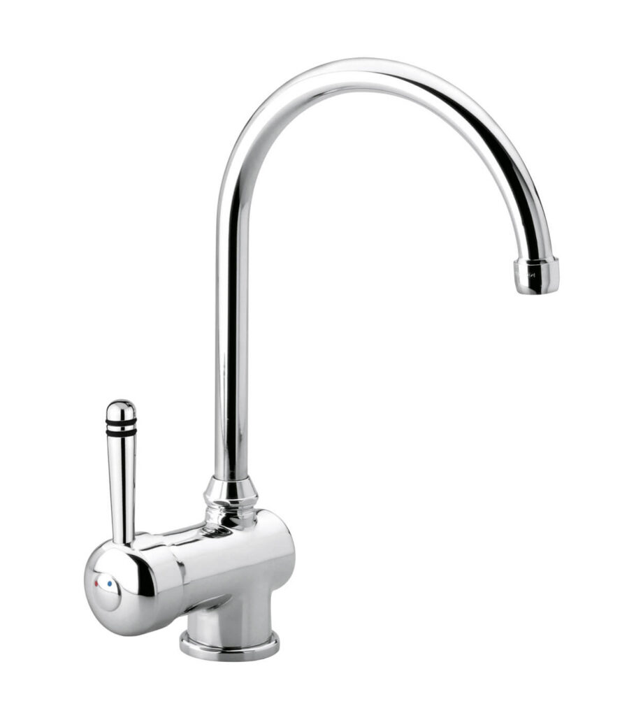 Смеситель для кухни Emmevi Laguna 4074 с поворотным изливом, хром Смеситель для кухни Emmevi Laguna 4074 с поворотным изливом