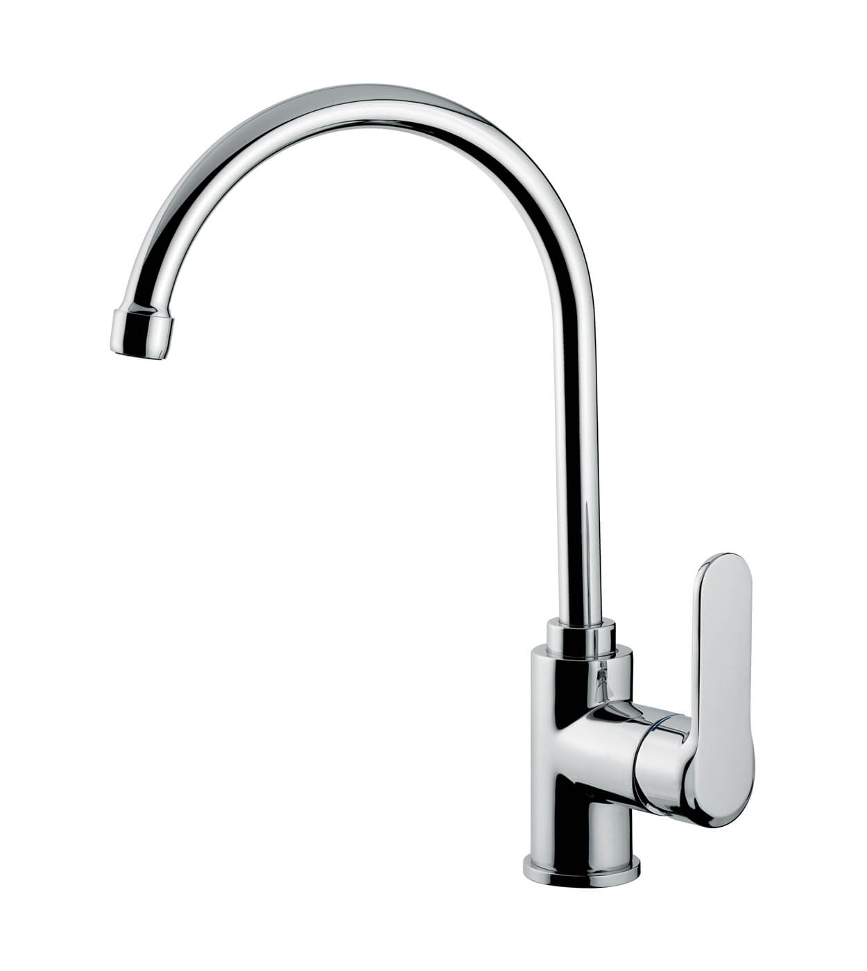 Смеситель для кухни Emmevi Nefer 77077 с поворотным изливом