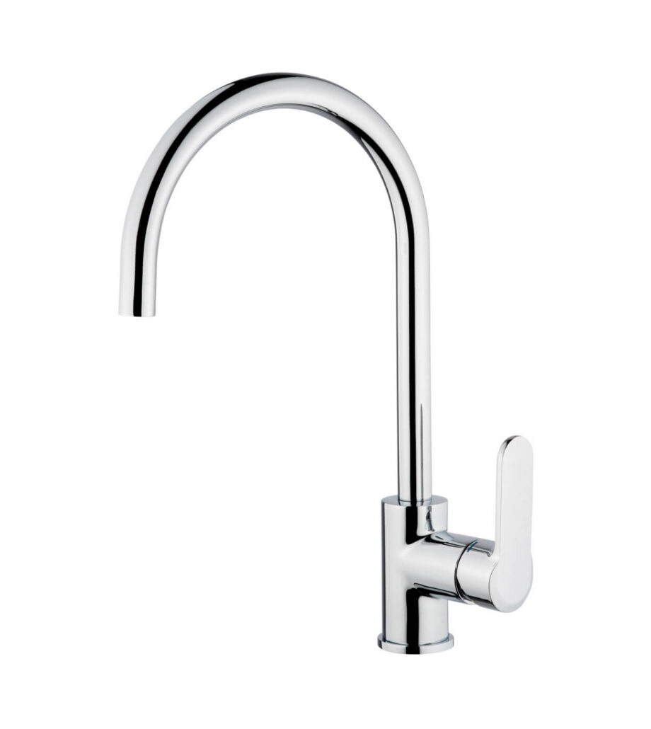 Смеситель для кухни Emmevi Nefer 77094 с поворотным изливом, хром Смеситель для кухни Emmevi Nefer 77094 с поворотным изливом