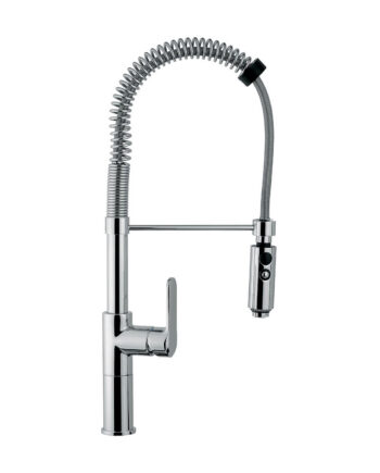 Смеситель для кухни Emmevi Nefer 77110 с выдвижной лейкой