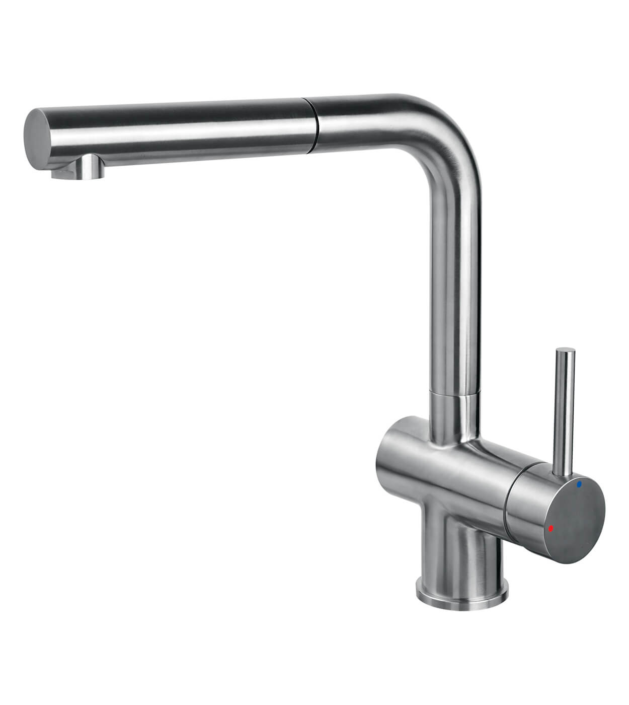 Смеситель для кухни Emmevi Piper 45044INES с выдвижной лейкой