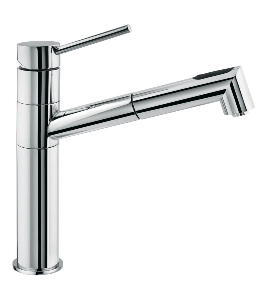 Смеситель для кухни Emmevi Piper 45064BIG с выдвижной лейкой, хром Смеситель для кухни Emmevi Piper 45064BIG с выдвижной лейкой