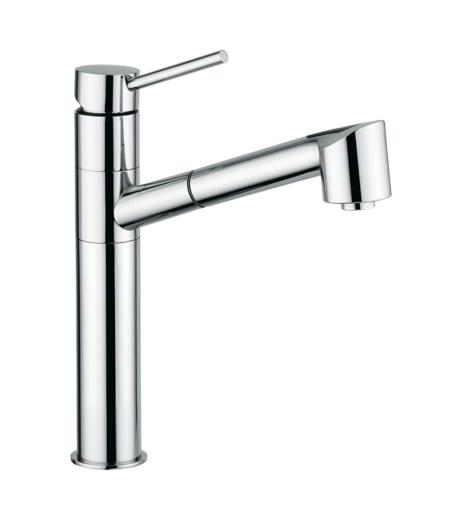 Смеситель для кухни Emmevi Piper 45065BIG с выдвижной лейкой, хром Смеситель для кухни Emmevi Piper 45065BIG с выдвижной лейкой