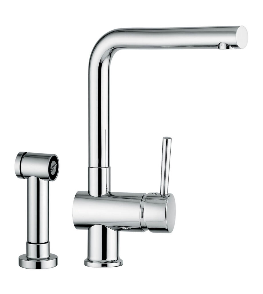 Смеситель для кухни Emmevi Piper 45067ES с выдвижной лейкой, хром Смеситель для кухни Emmevi Piper 45067ES с выдвижной лейкой