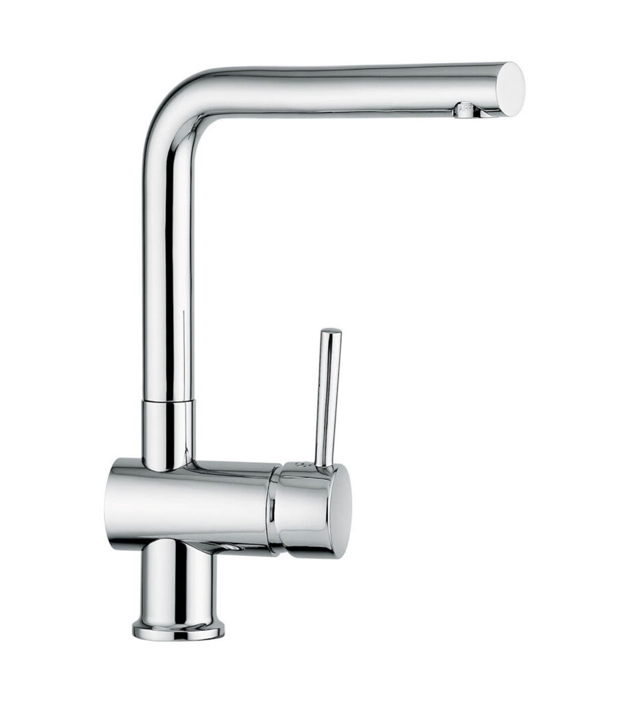 Смеситель для кухни Emmevi Piper 45067SDES с поворотным изливом, хром Смеситель для кухни Emmevi Piper 45067SDES с поворотным изливом