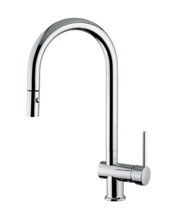 Смеситель для кухни Emmevi Piper 45076ES с выдвижной лейкой