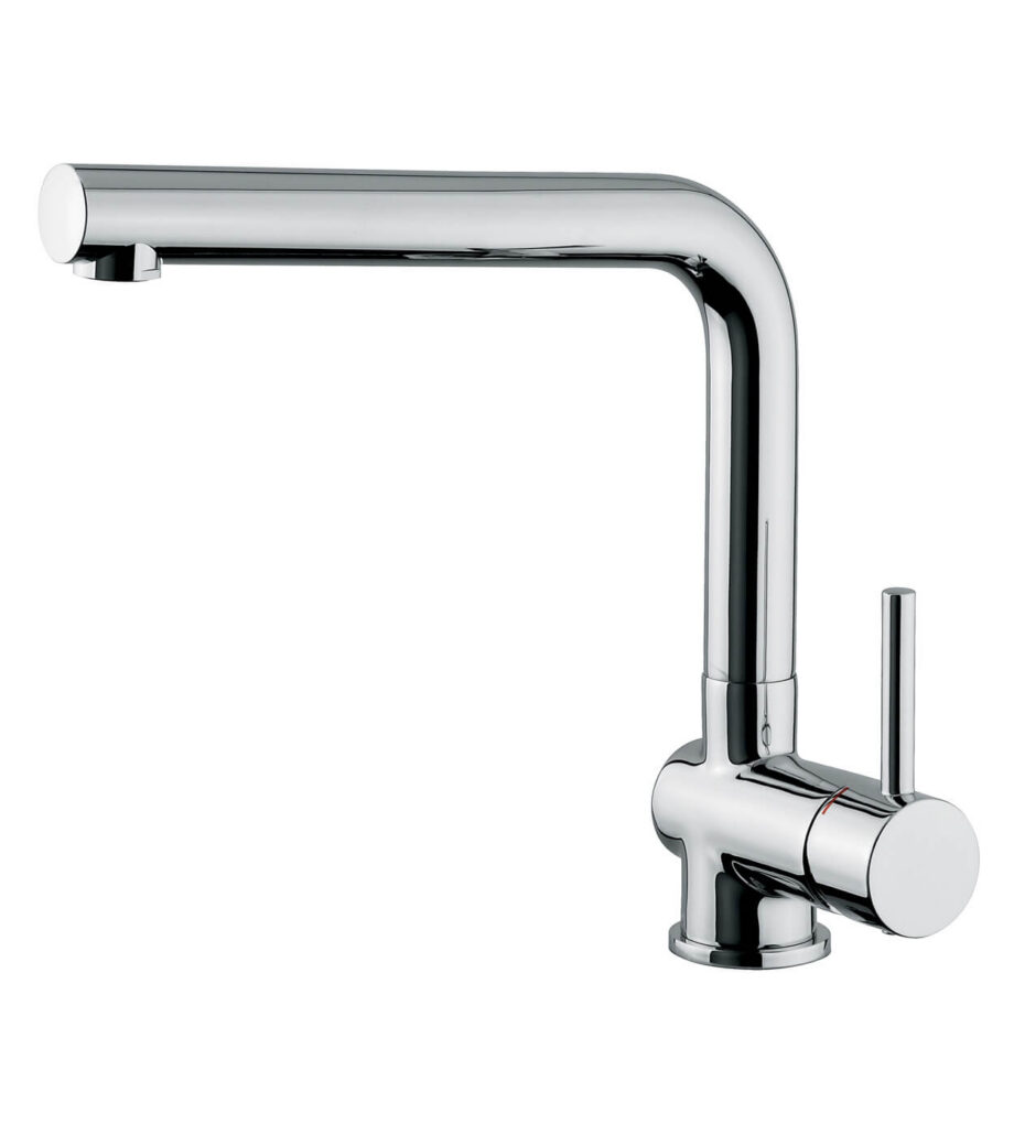 Смеситель для кухни Emmevi Piper 45087 с поворотным изливом, хром Смеситель для кухни Emmevi Piper 45087 с поворотным изливом
