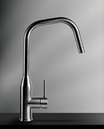 Смеситель для кухни Emmevi Piper 45165INES с выдвижной лейкой