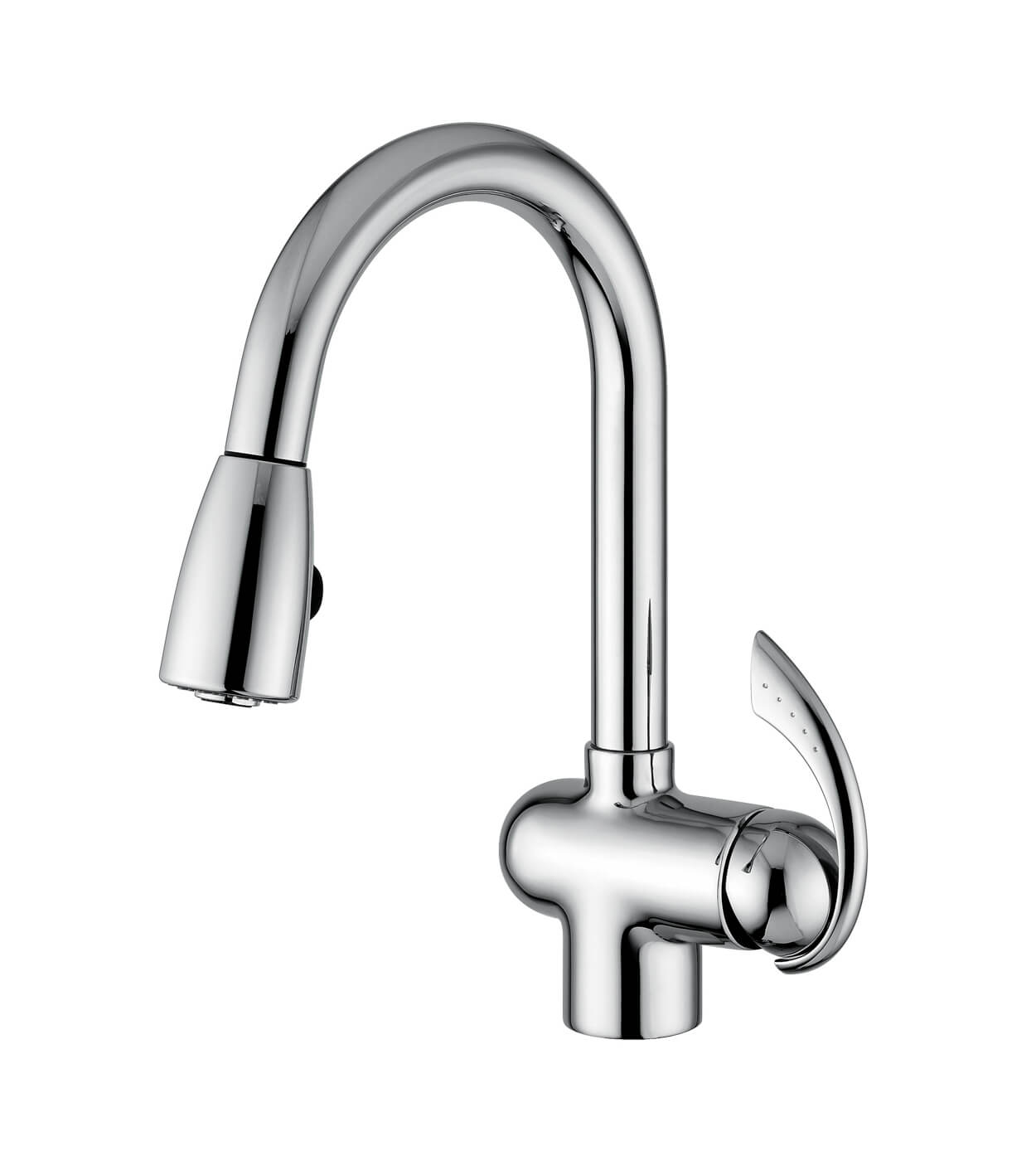 Смеситель для кухни Emmevi Ramses 72067 с выдвижной лейкой