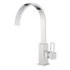 Смеситель для кухни Emmevi Siris 47007 с поворотным изливом, хром, рычаг с отверстием Смеситель для кухни Emmevi Siris 47007 с поворотным изливом – 3