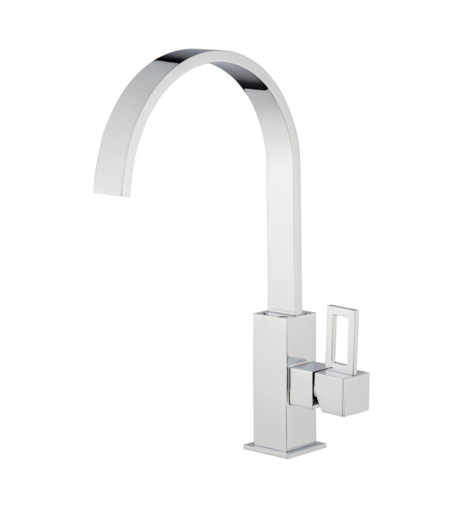 Смеситель для кухни Emmevi Siris 47007 с поворотным изливом, хром, рычаг с отверстием Смеситель для кухни Emmevi Siris 47007 с поворотным изливом – 3