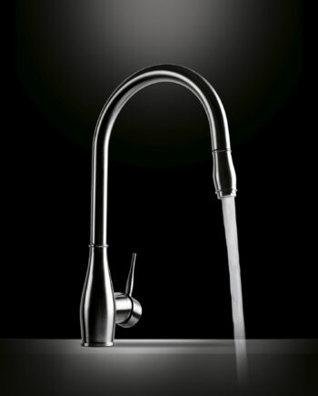 Смеситель для кухни Emmevi Tiffany 64167INES с выдвижной лейкой