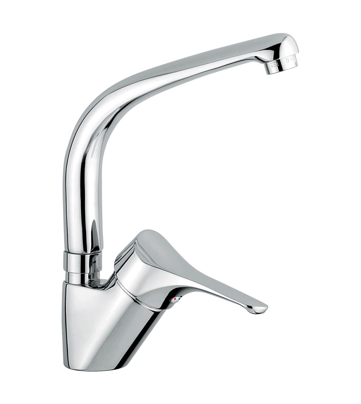 Смеситель для кухни Emmevi Zeus 3086Z с поворотным изливом