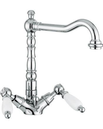 Смеситель для раковины Emmevi Decò Ceramic 121613 с донным клапаном