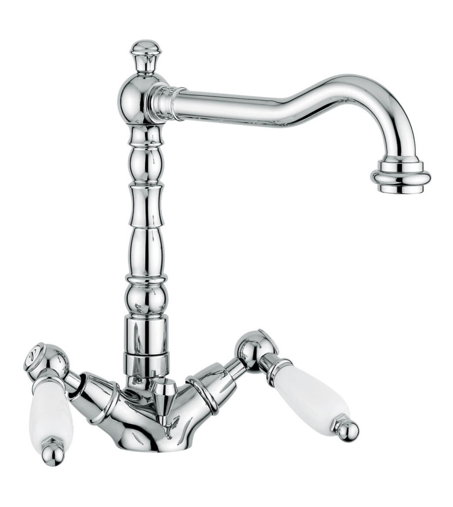 Смеситель для раковины Emmevi Decò Ceramic 121613 с донным клапаном