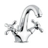 Смеситель для раковины Emmevi Decò Classic 12013 с донным клапаном, хром Смеситель для раковины Emmevi Decò Classic 12013 с донным клапаном