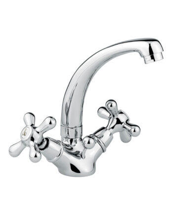 Смеситель для раковины Emmevi Decò Classic 12913 с донным клапаном