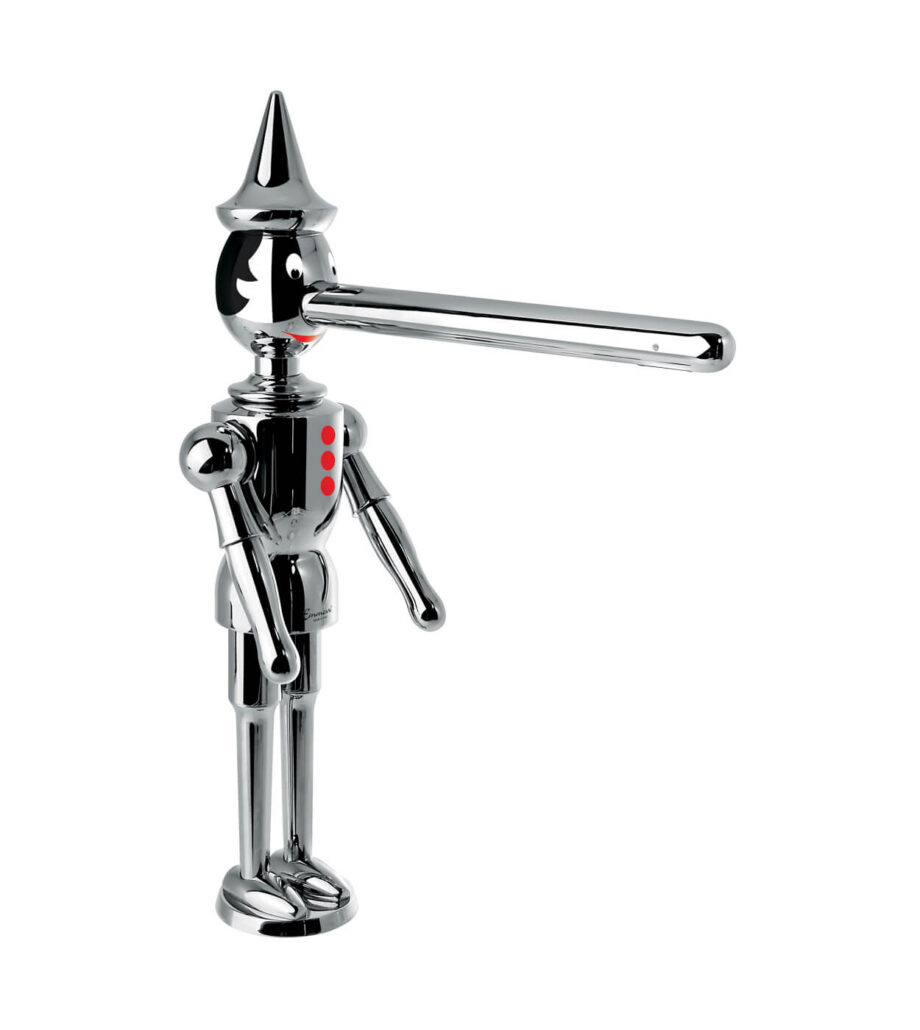 Смеситель для раковины Emmevi Pinocchio 1883 с клапаном click-clack – 4