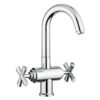 Смеситель для раковины Emmevi Spirit New 31003 с донным клапаном