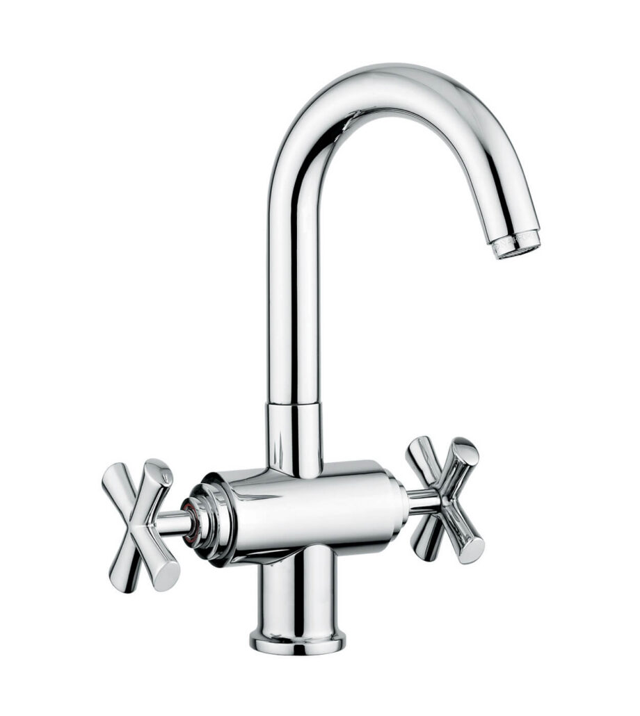 Смеситель для раковины Emmevi Spirit New 31003 с донным клапаном