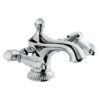 Смеситель для раковины Emmevi The One Atena 98003 с донным клапаном, хром, с прозрачным кристаллом Смеситель для раковины Emmevi The One Atena 98003 с донным клапаном – 2