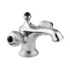 Смеситель для раковины Emmevi The One Cloe 98003 с донным клапаном, хром, с чёрным кристаллом Смеситель для раковины Emmevi The One Cloe 98003 с донным клапаном – 3