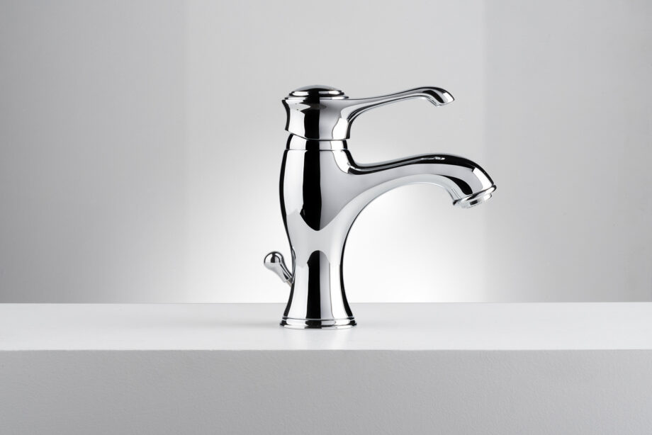 Смеситель для раковины Emmevi Tiffany 6003 с донным клапаном, хром Смеситель для раковины Emmevi Tiffany 6003 с донным клапаном – 3