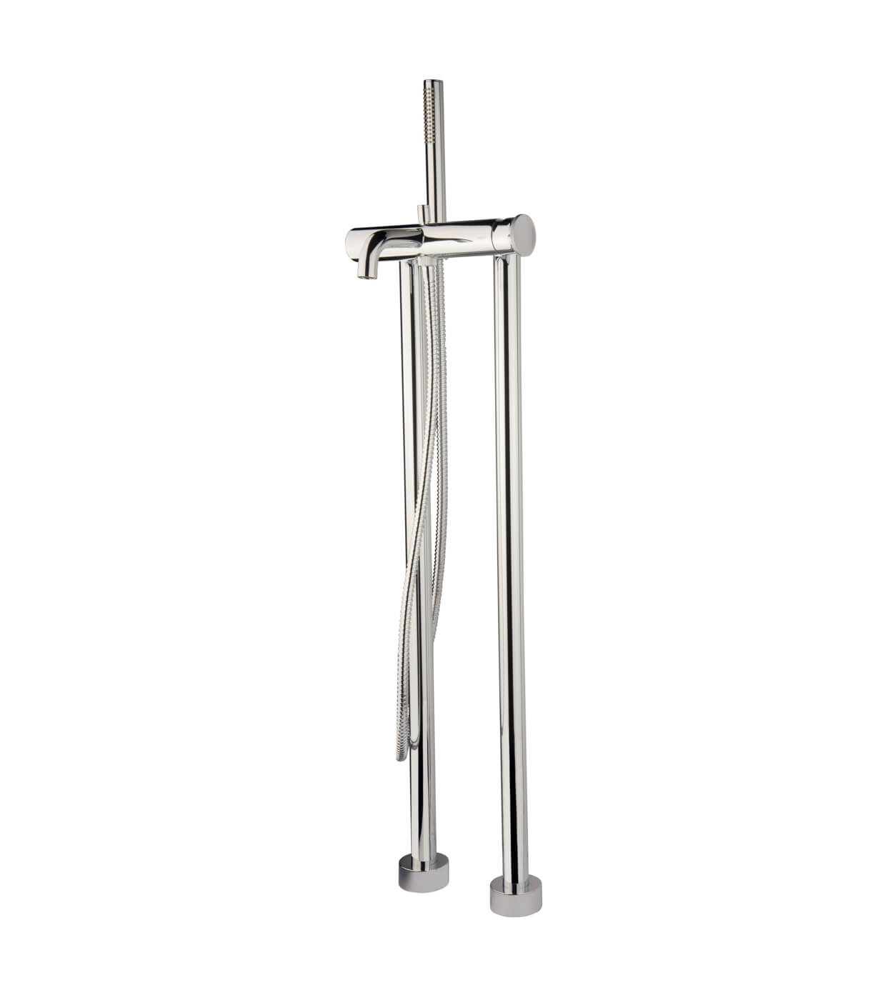 Смеситель для ванны на напольных стойках Emmevi Filobrass 8500128 с ручным душем – 3