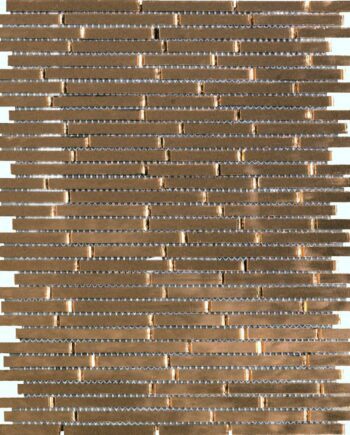 Стеклянная мозаика Dune Copper Mirror, 26,5x28,5 см, 5 мм