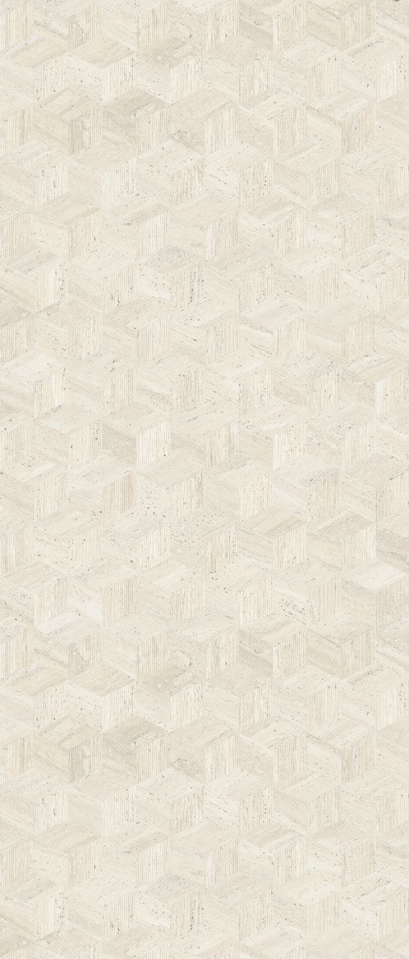 Декоративная плитка под камень ABK Sensi Roma Cube Ivory, 120x280 см, 6 мм, матовая