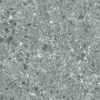 Матовая напольная плитка из керамогранита под терраццо Terrazzo Smoke, 60x60 см, 8,8 мм, дымчато-серый