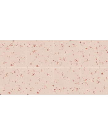 Цветная плитка из керамогранита под терраццо Dune Fragmenta Coral, 20x20 см, 9 мм, эффект ручной росписи, Soft&Safe, R10