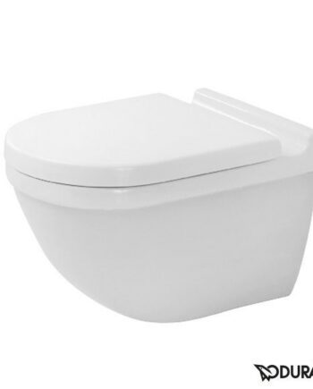 Унитаз подвесной Duravit Starck 3 Rimless (с крышкой SoftClose) 45270900A1