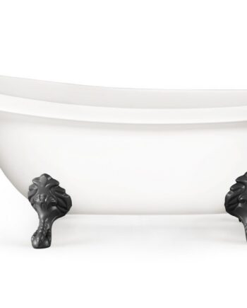 Ванна на ножках PAA VICTORIA 170x83 cm, ножки Graphite