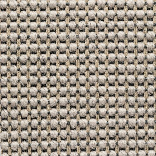 Шерстяное ковровое покрытие Creatuft Tivoli Plus 35 Light grey