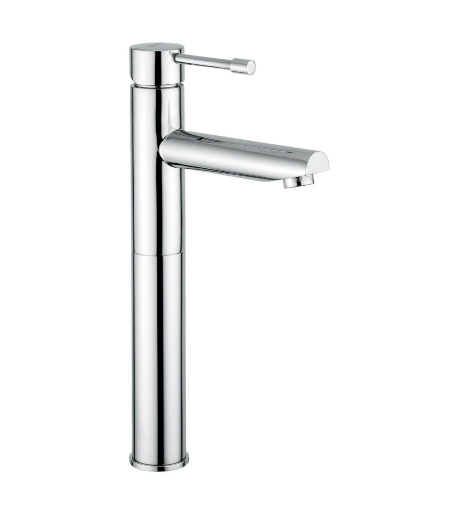 Высокий смеситель для раковины Emmevi Eden 71006 с клапаном, хром Высокий смеситель для раковины Emmevi Eden 71006 с клапаном